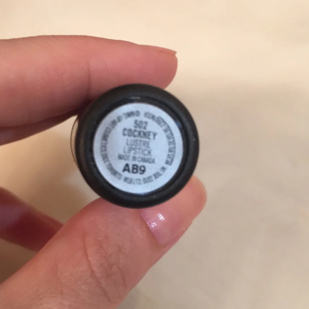 MAC Cockney LUSTRE LIPSTICK 502 Cockney